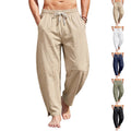 Reinier Airy Trousers with Drawstring Waist and Side Split