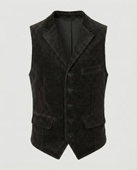 Reinier Corduroy Vest in Blue