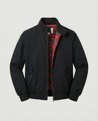 Remi Jacket with Zip Front in Black