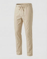 Remi Linen Trousers in Khaki