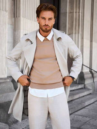 Remi Trench Coat in Grey