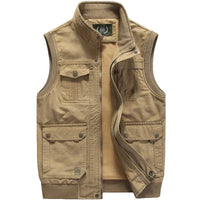 Remi Vest in Khaki