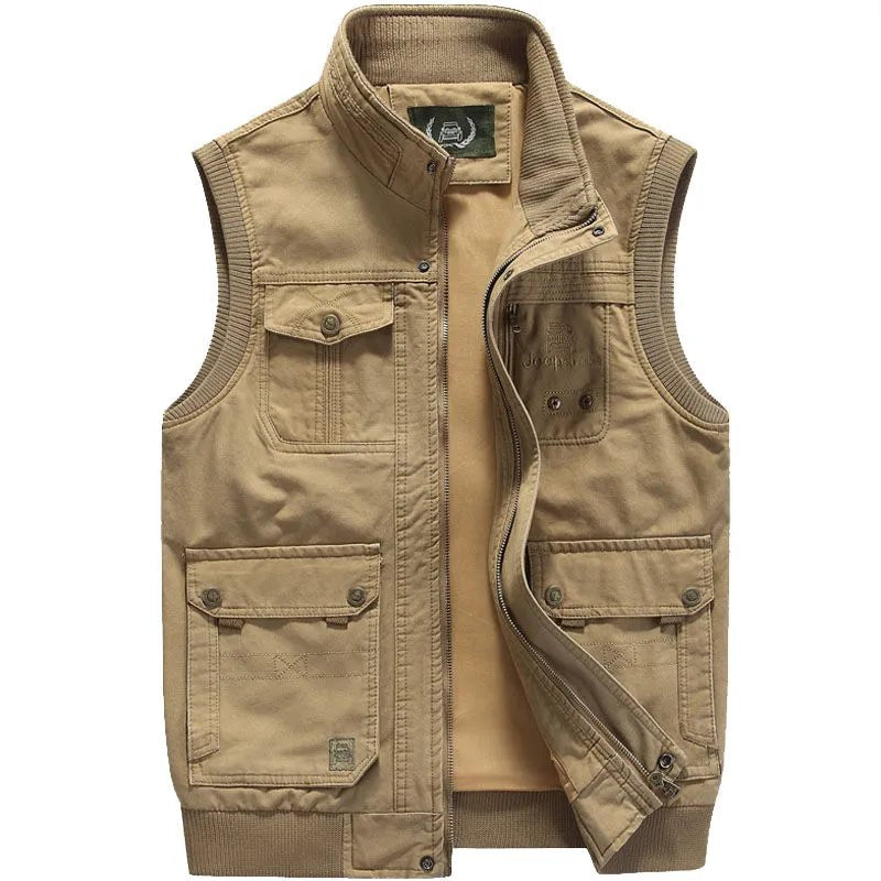 Remi Vest in Khaki