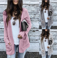 Renata Casual Knit Cardigan with Pockets
