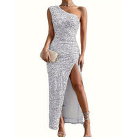 Renata Dress in Silver