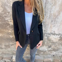 Renata Elegant Blazer in Black