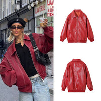 Renata Elegant Leather Jacket