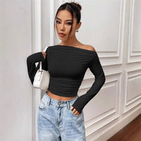 Renata Elegant Top with Long Sleeve