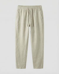 Rens Linen Trousers in Apricot