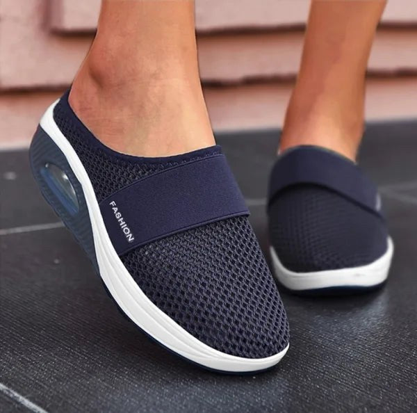 Rens Orthopaedic Sandals in Navy