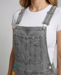 Rhea Denim Jumpsuit with Sleeveless