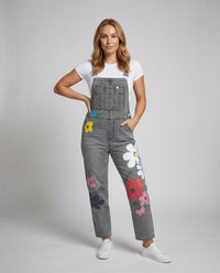 Rhea Denim Jumpsuit with Sleeveless