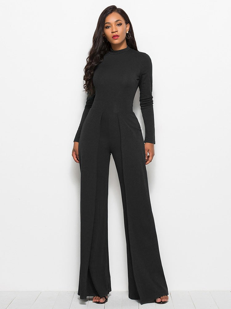 Rhea Elegant Jumpsuit in Black