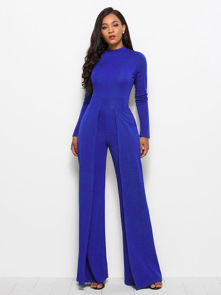Rhea Elegant Jumpsuit in Blue