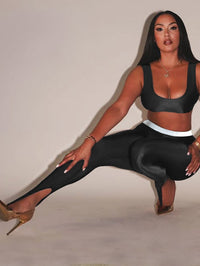 Rhea Leggings in Silver