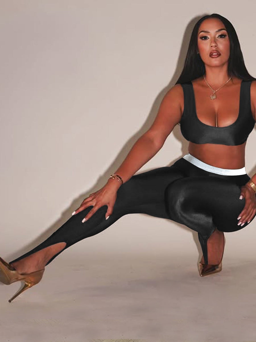 Rhea Leggings in Silver