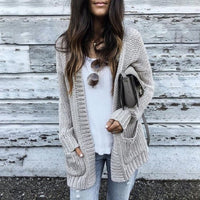 Rhea Relaxed Knit Cardigan with Pockets