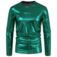 Rhea Shirt with Long Sleeve in Green