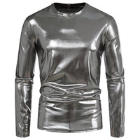 Rhea Shirt with Long Sleeve in Grey