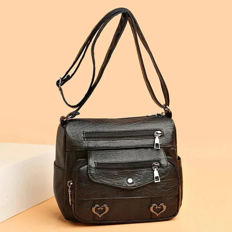 Rhea™ Shoulder Bag in Black