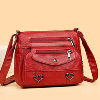 Rhea™ Shoulder Bag in Red