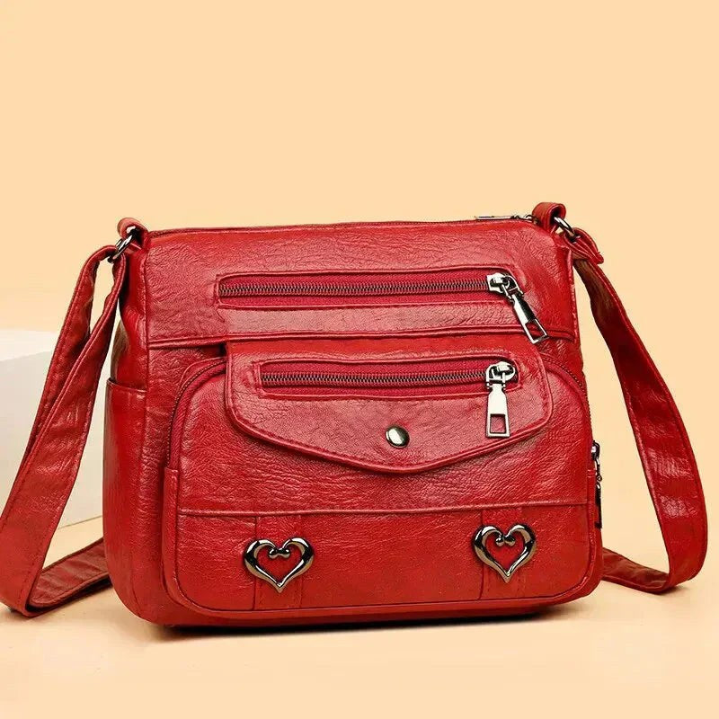 Rhea™ Shoulder Bag in Red