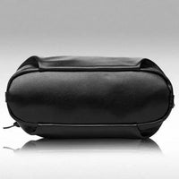 Rhiannon Retro Leather Tote in Charcoal