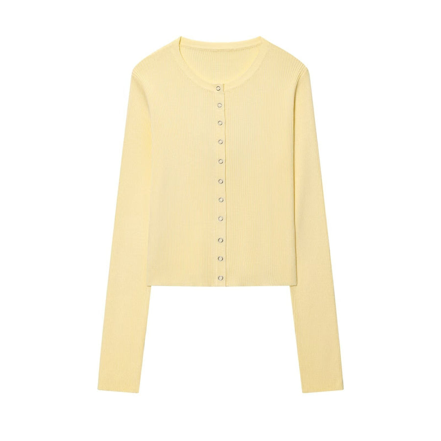 Rhiannon Shirt with Long Sleeve in Yellow