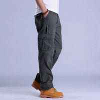 Ripstop Cotton Cargo Pants in Army Green