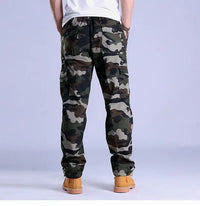Ripstop Cotton Cargo Pants in Army Green