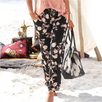 Rita Comfortable Jersey Trousers with Elastic Waist