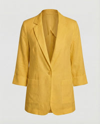 Rita Lightweight Bag with Pockets in Yellow