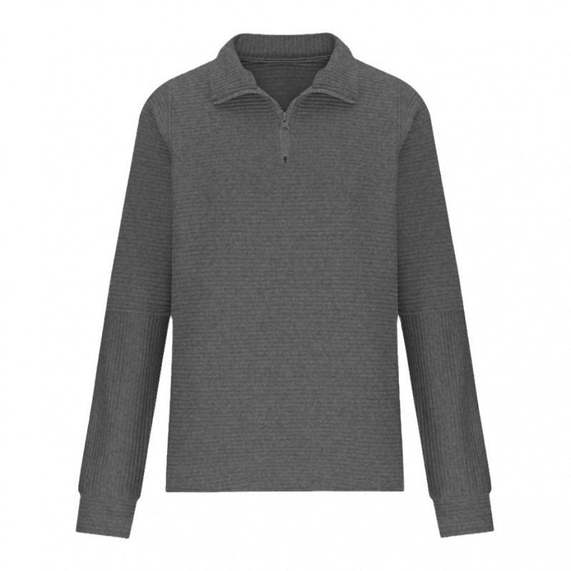 Rita Sweater with Zip Front