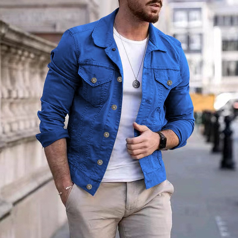 Roan Jacket in Blue