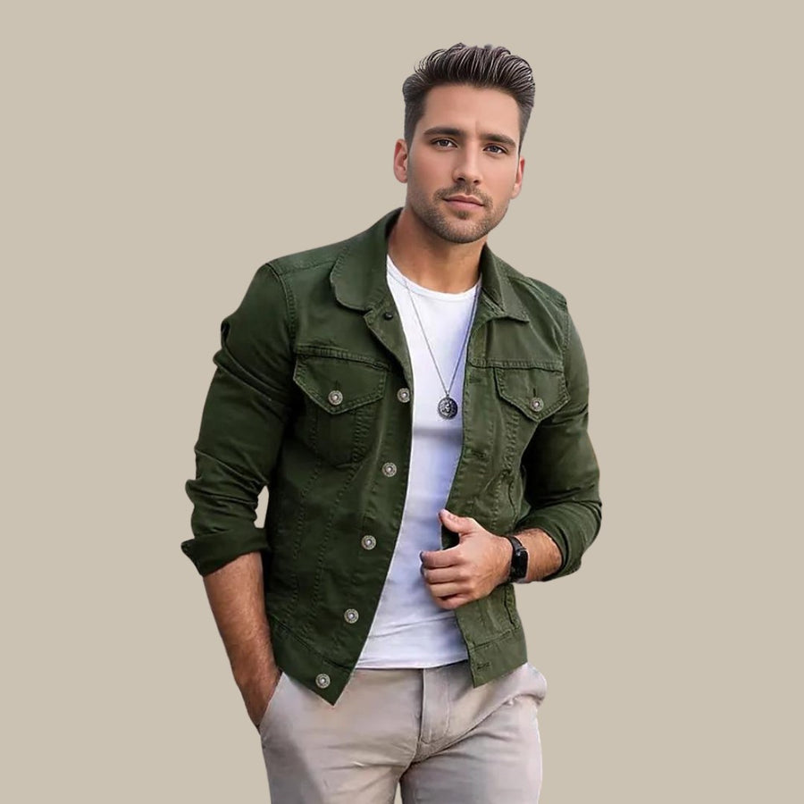 Roan Jacket in Green