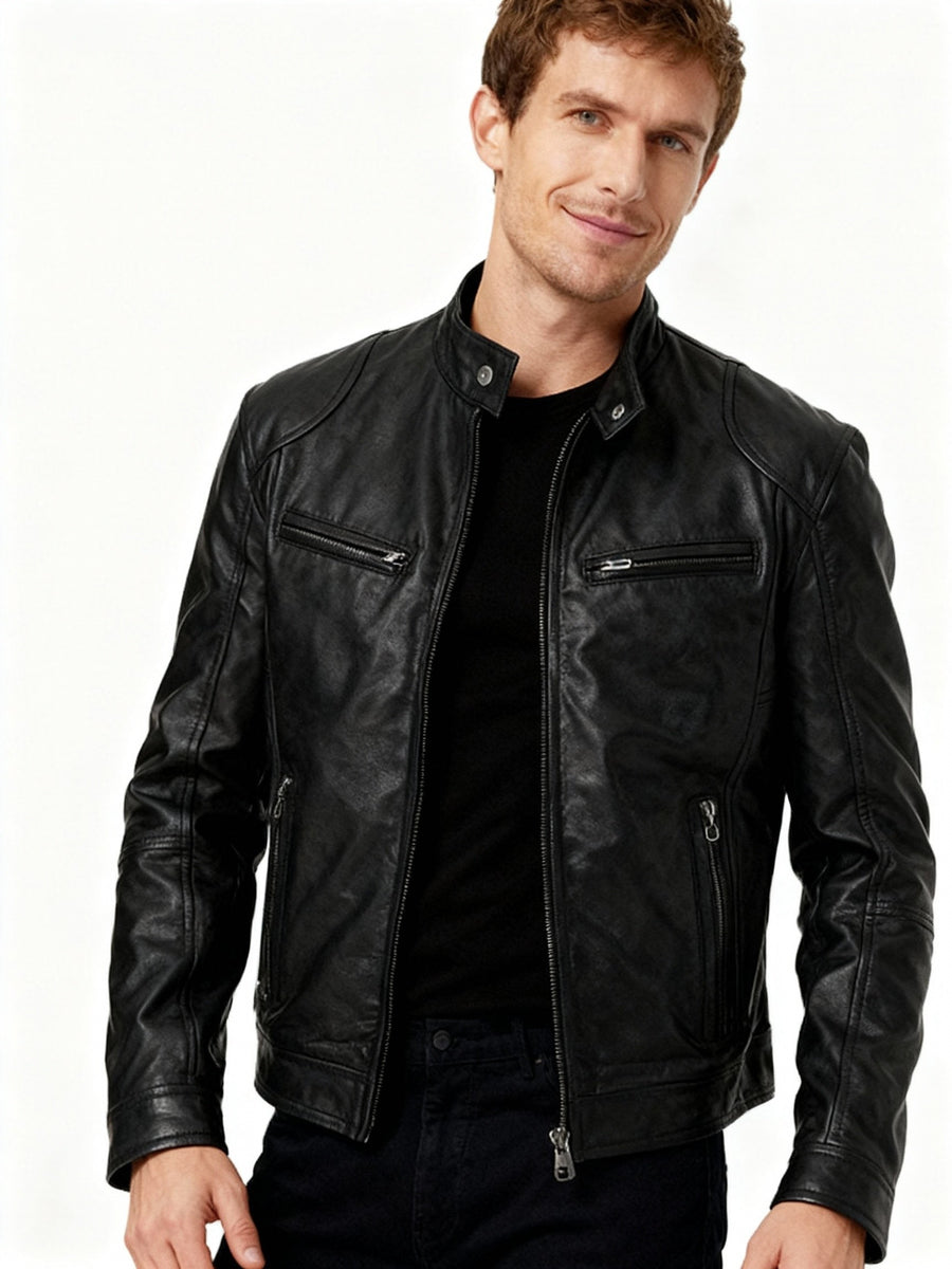 Roan Jacket with Pockets in Black