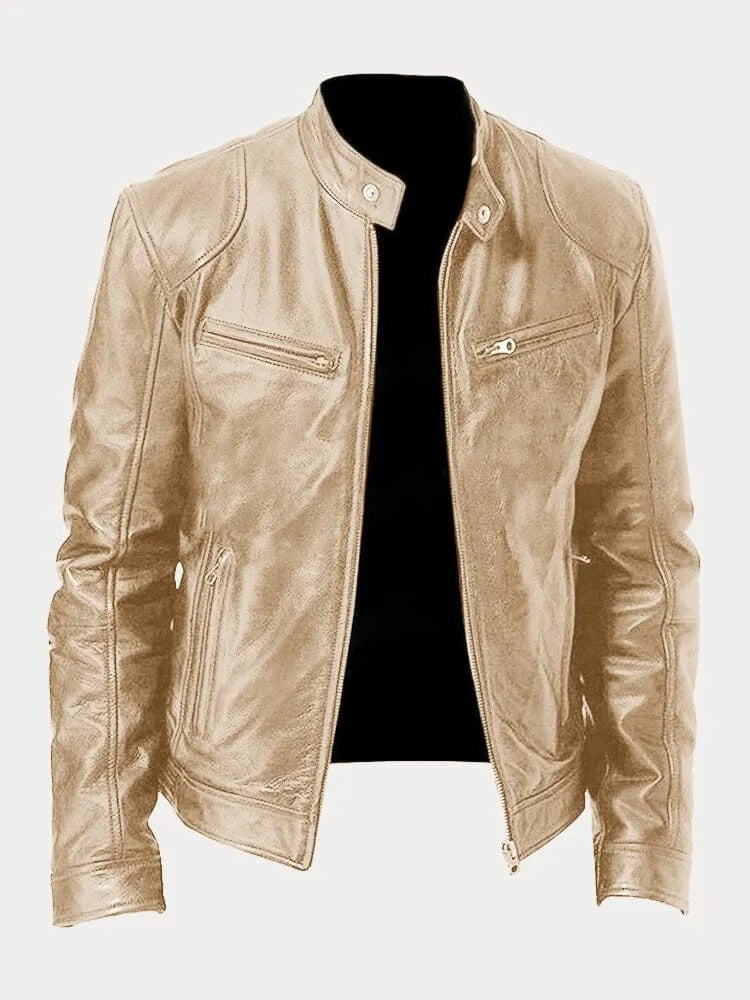 Roan Jacket with Pockets in Gold