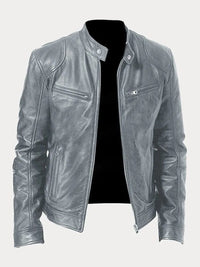 Roan Jacket with Pockets in Grey