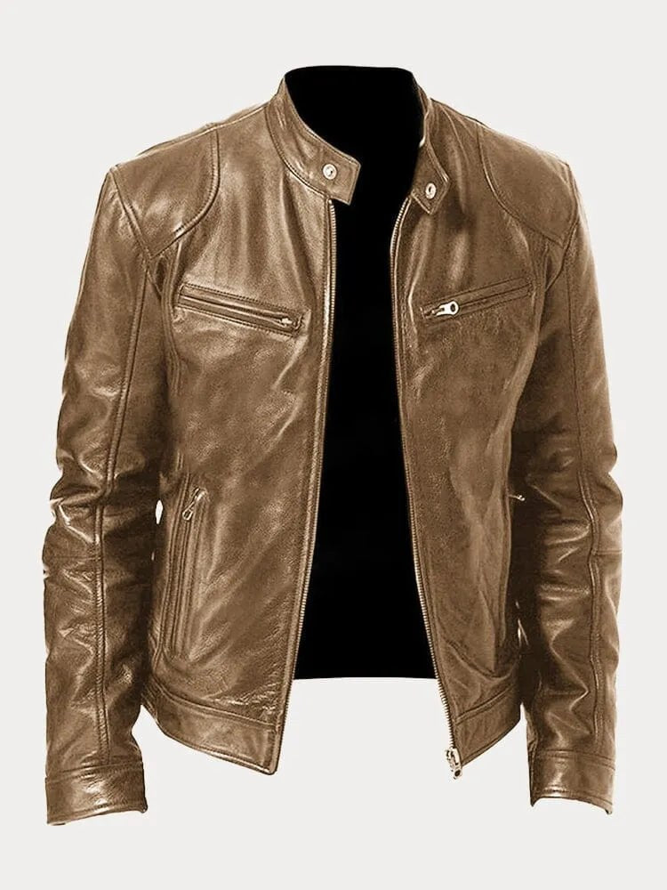 Roan Jacket with Pockets in Khaki