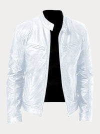 Roan Jacket with Pockets in White