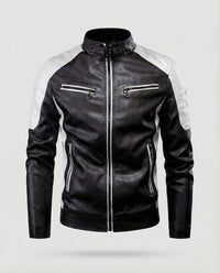 Roan Leather Jacket in Black