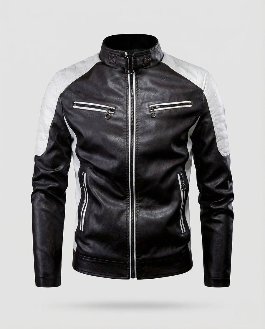 Roan Leather Jacket in Brown