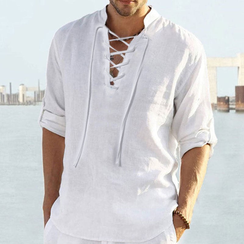 Roderick Airy Linen Blouse