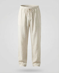 Roderick Linen Trousers in Khaki