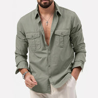 Roderick Shirt in Olive Green