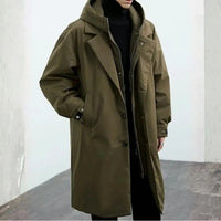Roderick Trench Coat with Hood