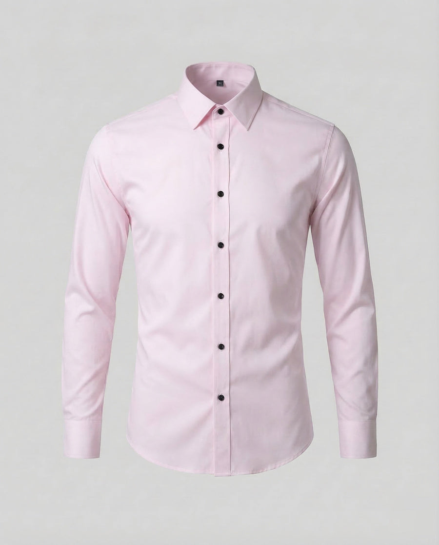 Rogier Cotton Blend Shirt in Pink