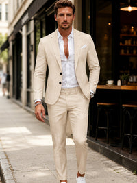 Rogier Suit in Beige