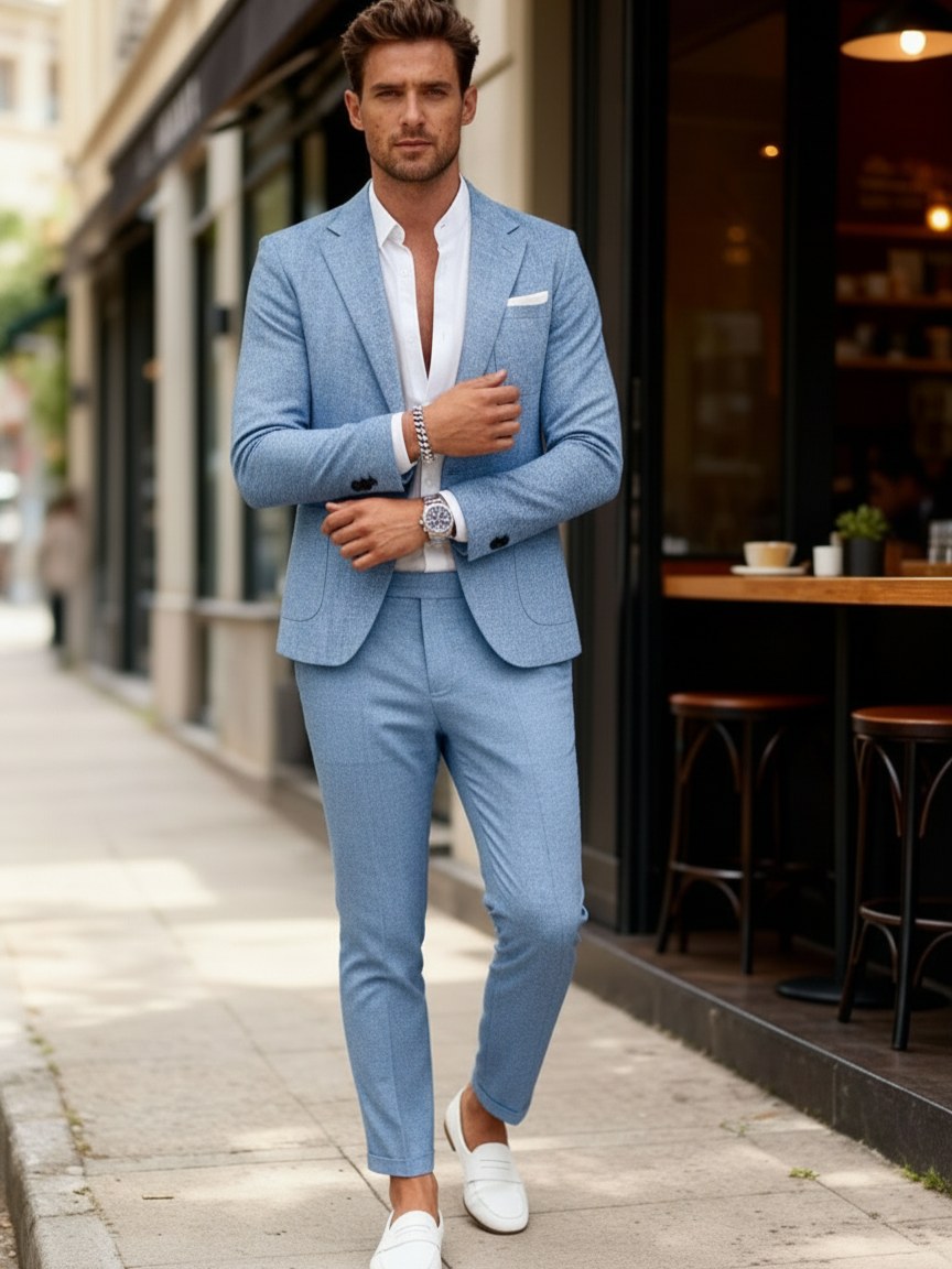 Rogier Suit in Blue