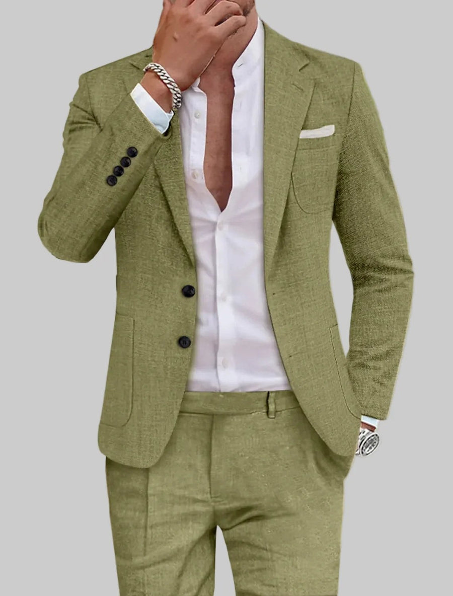 Rogier Suit in Light Brown